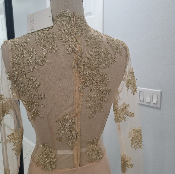 Gold Embroidery Bodysuit - Picture 6 of 6